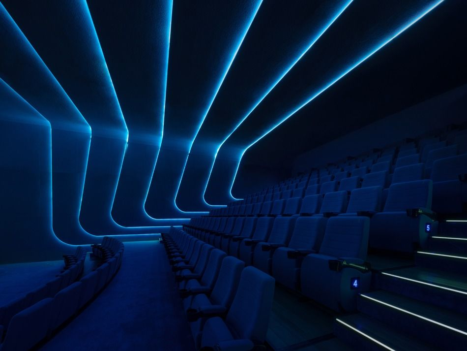 Abstract blue gradient background used across Site B hero sections